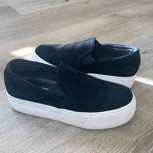 Steve Madden platform slip ons